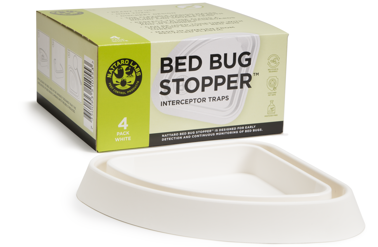 Bed Bug Stopper™ Gris – Pack de 4 unidades